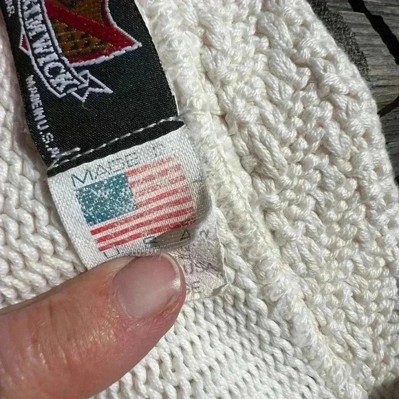 Brimwick Custom Knit Vintage Duck Cardigan Sweater Womens Size XL - Picture 6 of 8